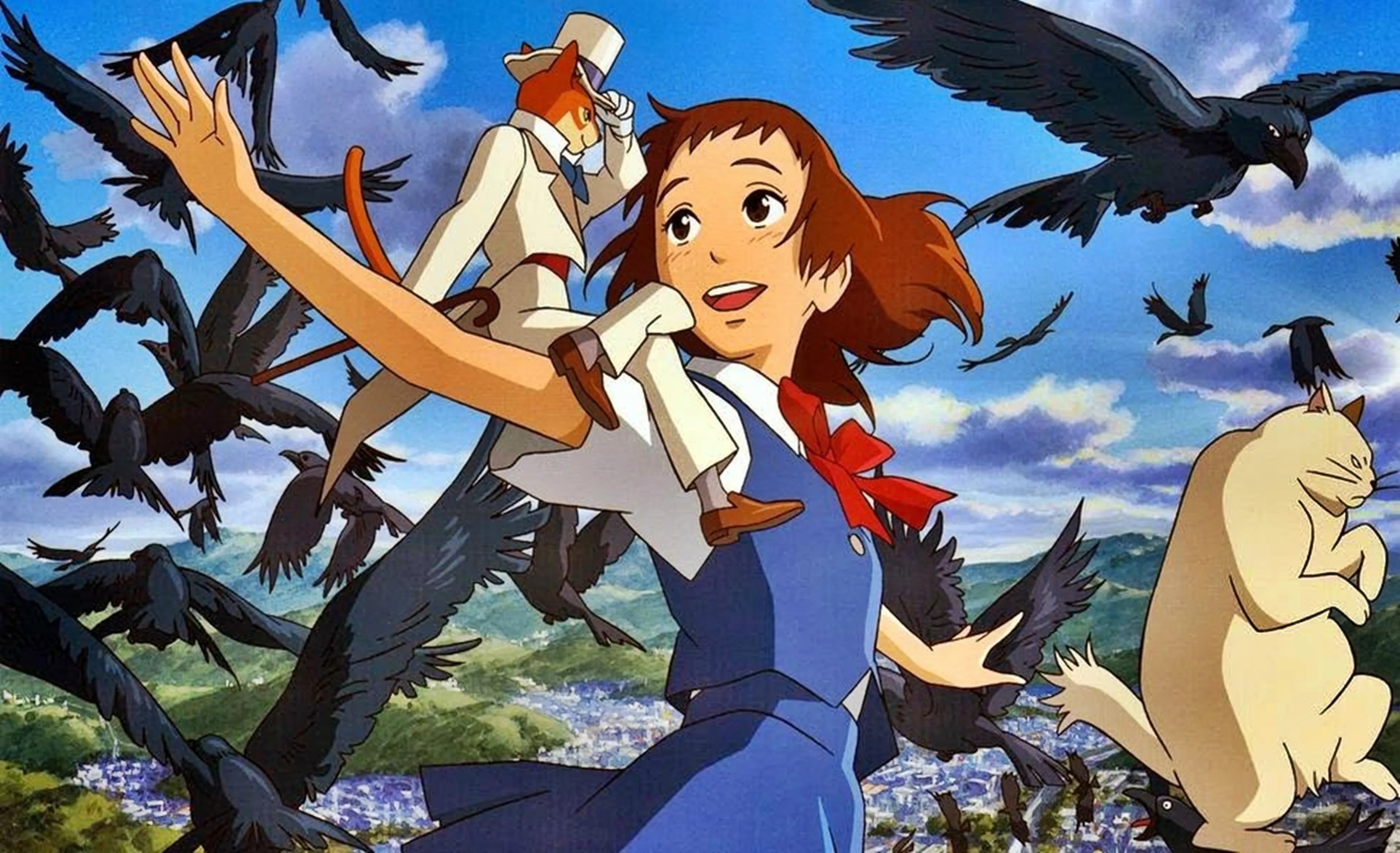 Las escenografías de las películas se inspiraron paisajes tradicionales de Japón (Studio Ghibli)