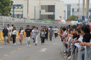 Los postulantes tuvieron una vía