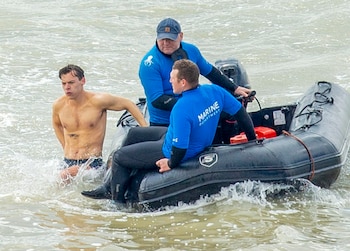 ¡En acción! Harry Styles, en