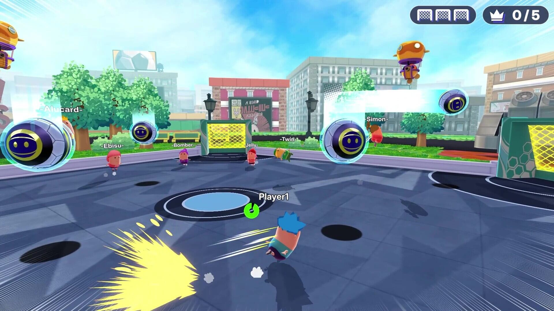 Kick Buds, de Konami