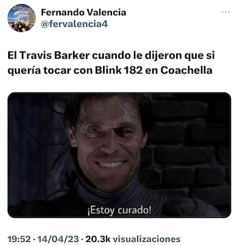 Blink-182 memes.
(Twitter)