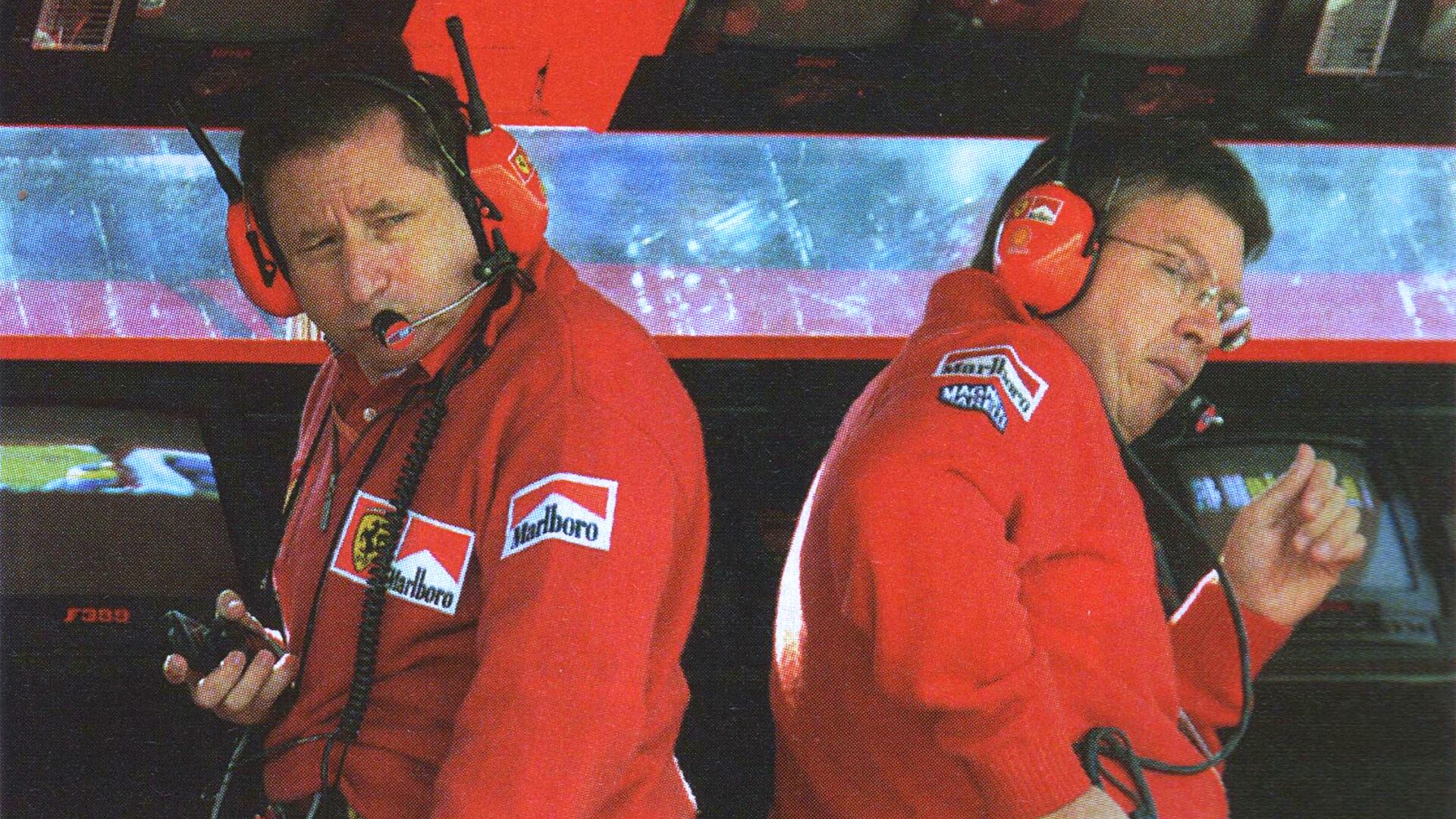 Jean Todt y Ross Brawn fueron claves en la época dorada de Ferrari (archivo Revista CORSA)