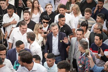 Mauricio Macri en Mar del