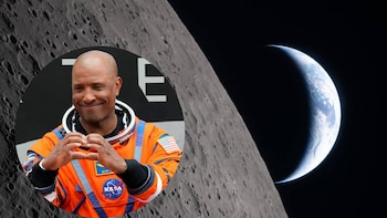 Un astronauta de Artemis II le declaró su amor a su esposa desde la Luna y conmovió al mundo