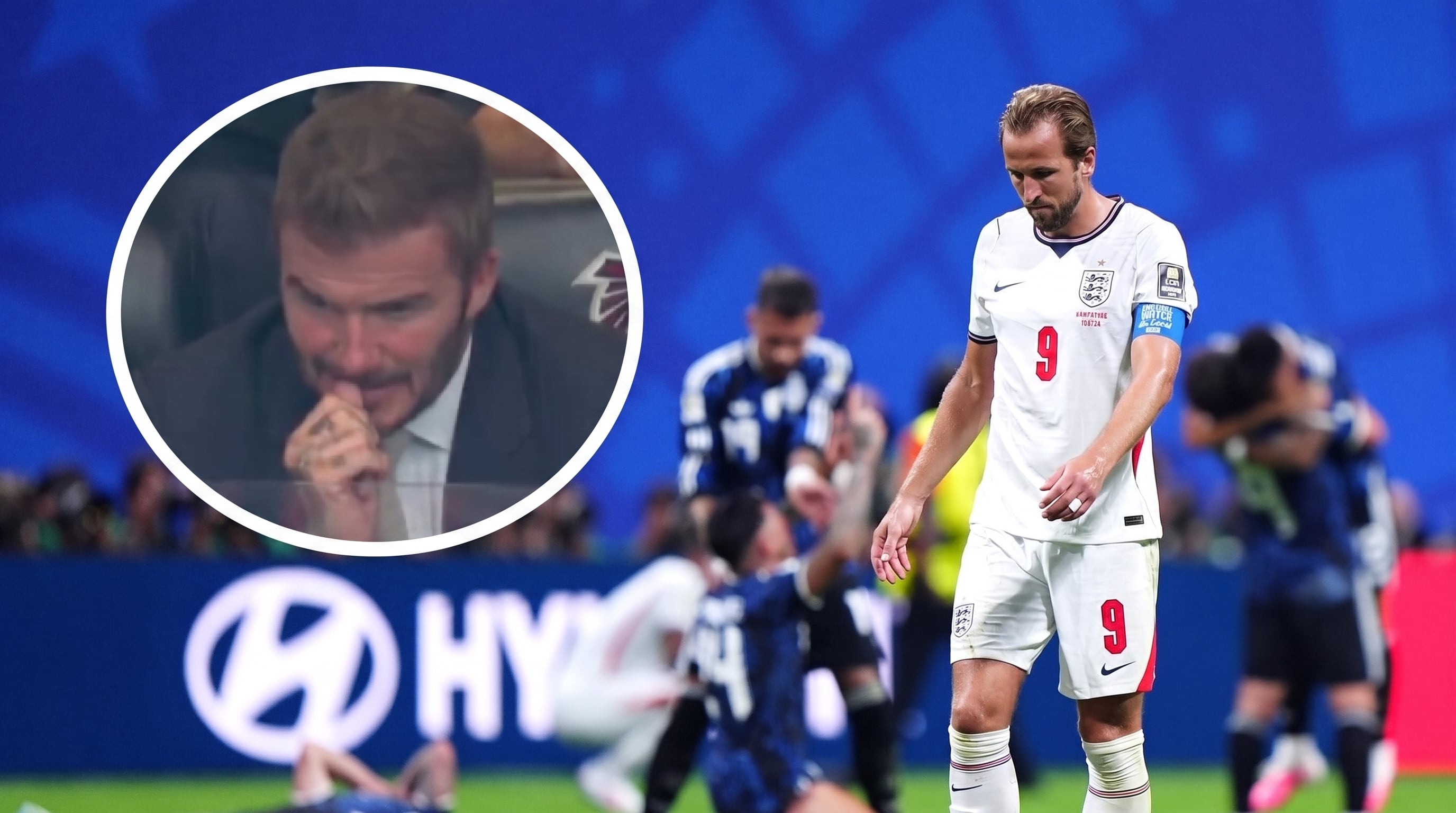 El devastador dato que explica el derrumbe de Inglaterra y la angustia de David Beckham tras el épico triunfo de Argentina