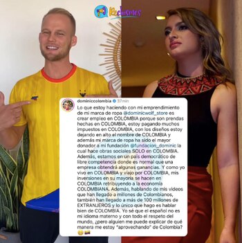 Dominic Wolf le respondió a