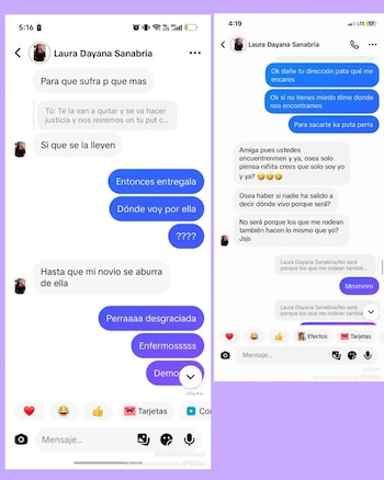 La denuncia también menciona la eventual facilitación de agresiones por parte de terceros contra la menor - crédito feministade_.acero/IG
