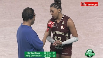 Maluh Oliveira reveló la clave de Universitario para vencer a Gerdau Minas en Copa Brasilia de vóley 2026: “Cada una dio el 300%”