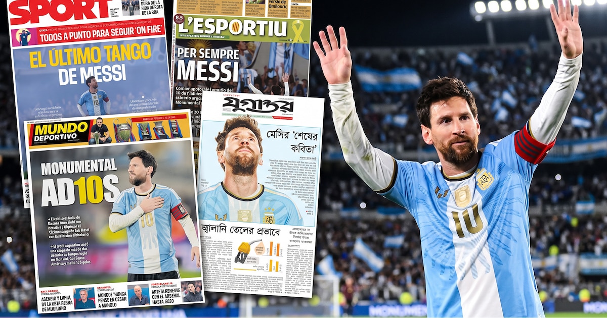 Messi cierra su etapa con la Selección argentina