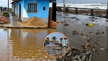 Oleajes intensos golpean la costa peruana: emergencia en La Libertad y Lima por inundaciones, daños y colapso de estructuras