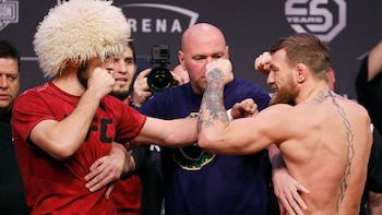 La rivalidad entre el entorno de Khabib Nurmagomedov y Conor McGregor resurge tras el antecedente de la batalla campal en la pelea anterior entre ambos equipos