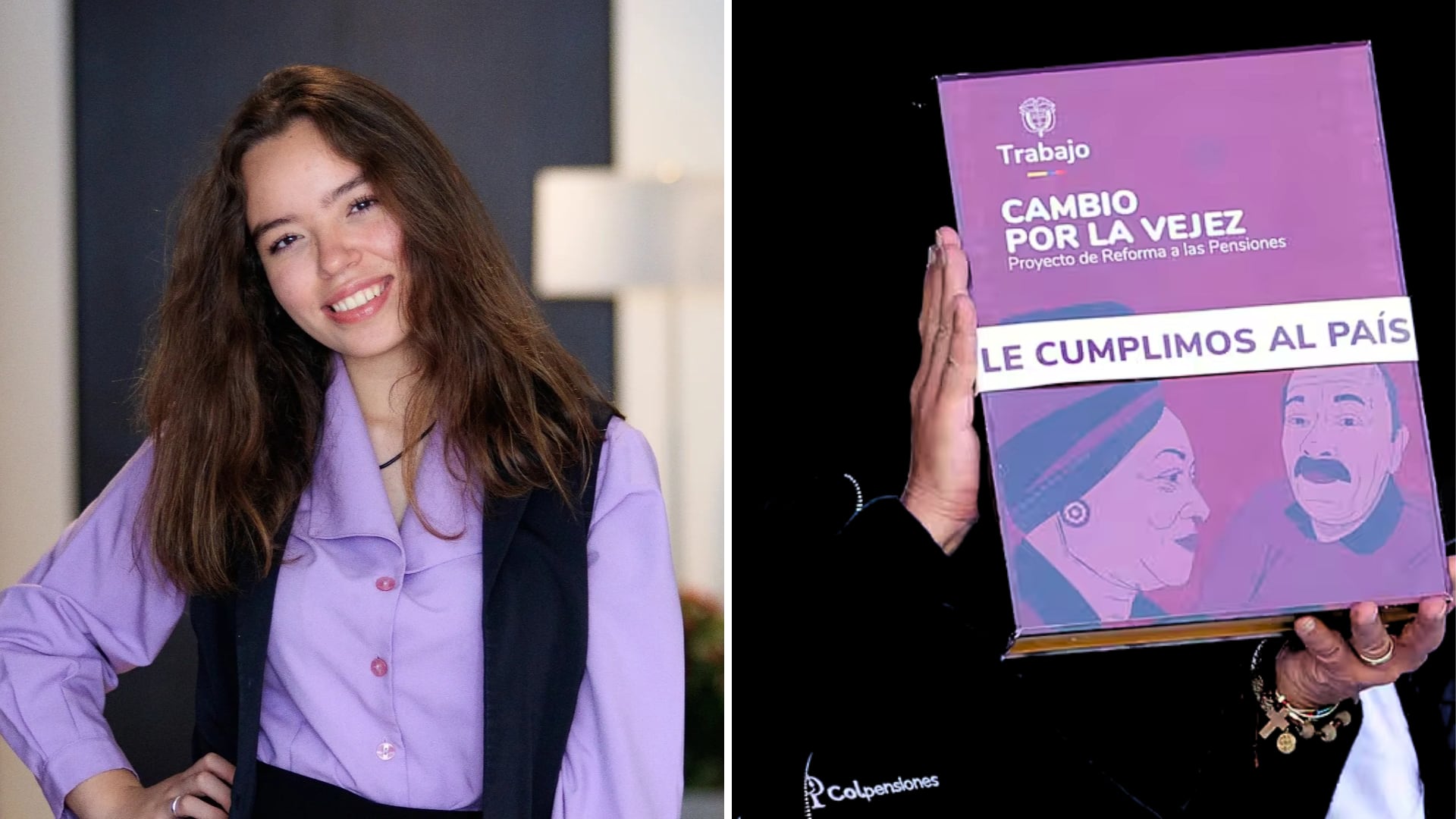 Jerome Sanabria cuestionó el esquema de reparto y respaldó las iniciativas del Gobierno para ampliar la competencia de las AFP - crédito @soyjerome_/Instagram - Presidencia