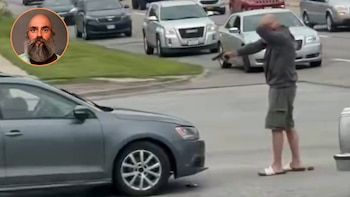 Un hombre apuntó con una pistola a dos adolescentes tras un choque en Iowa y la policía lo detuvo en segundos