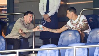 Ángel Di María siempre junto