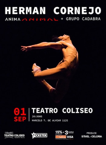 El bailarín argentino Herman Cornejo vuelve a Buenos Aires