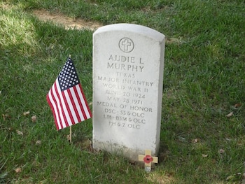 La tumba de Audie, en