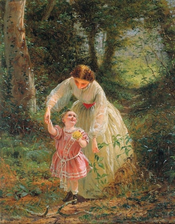 “Woman’s Mission: Guide of Childhood”,