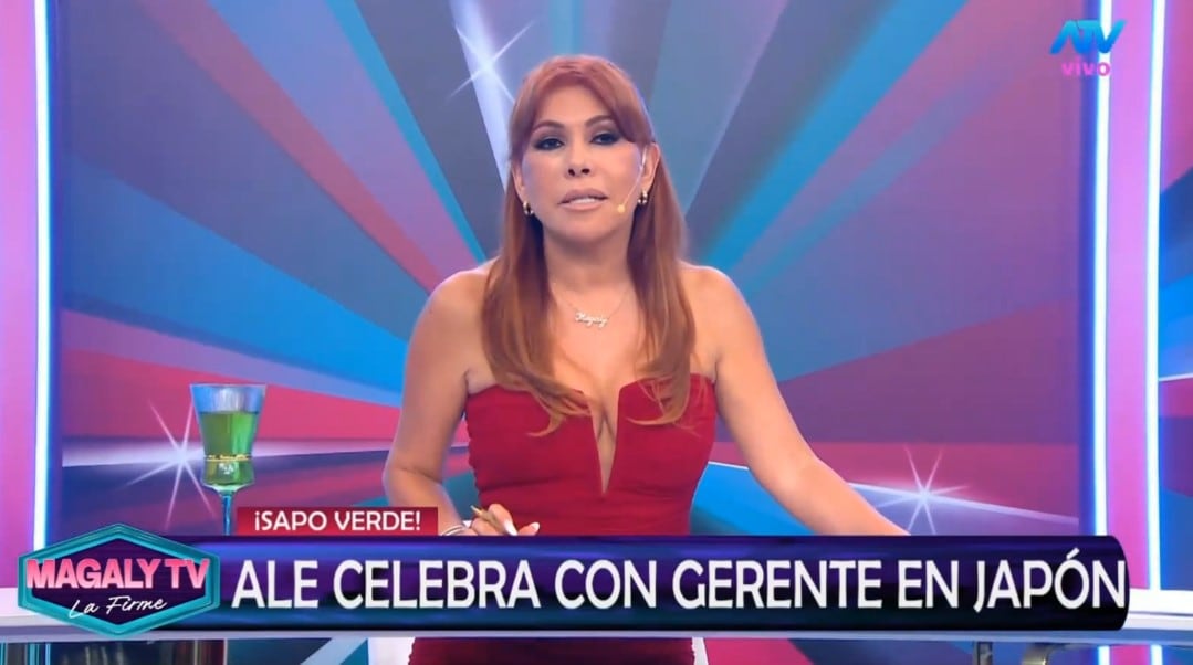 Magaly Medina advierte a Said Palao tras mensaje a Alejandra Baigorria: “No hay que confiarse de las palabras”. Captura: Magaly TV La Firme.