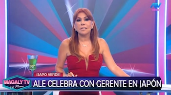 Magaly Medina advierte a Said Palao tras mensaje a Alejandra Baigorria: “No hay que confiarse de las palabras”. Captura: Magaly TV La Firme.