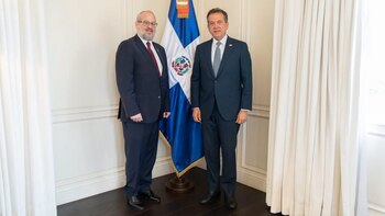 El enviado de Estados Unidos Yehuda Kaploun pide a otros países seguir el paso de República Dominicana (Foto cortesía Ministerio de Relaciones Exteriores)