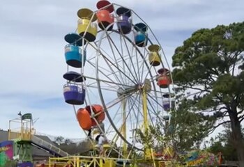 Tres niñas sufrieron un accidente