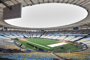 Vista del Estadio Maracaná de Río de Janeiro (AP Foto/Gregory Payán)