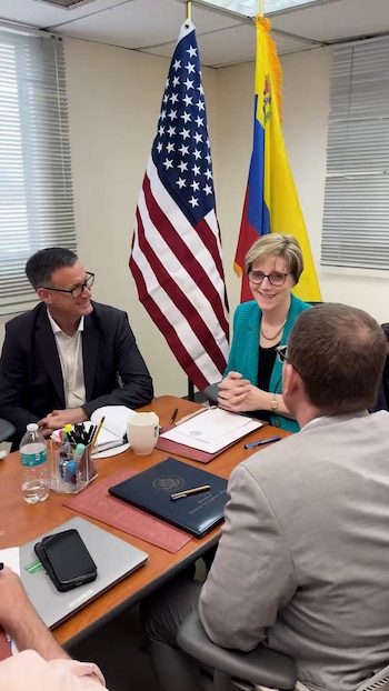 La diplomática Laura Dogu desembarca