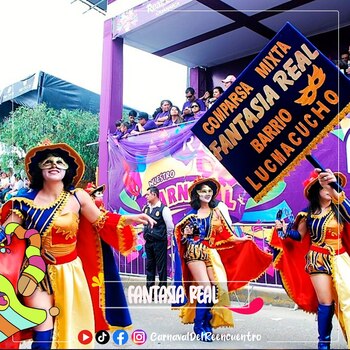 Llega la comparsa Fantasia Real.