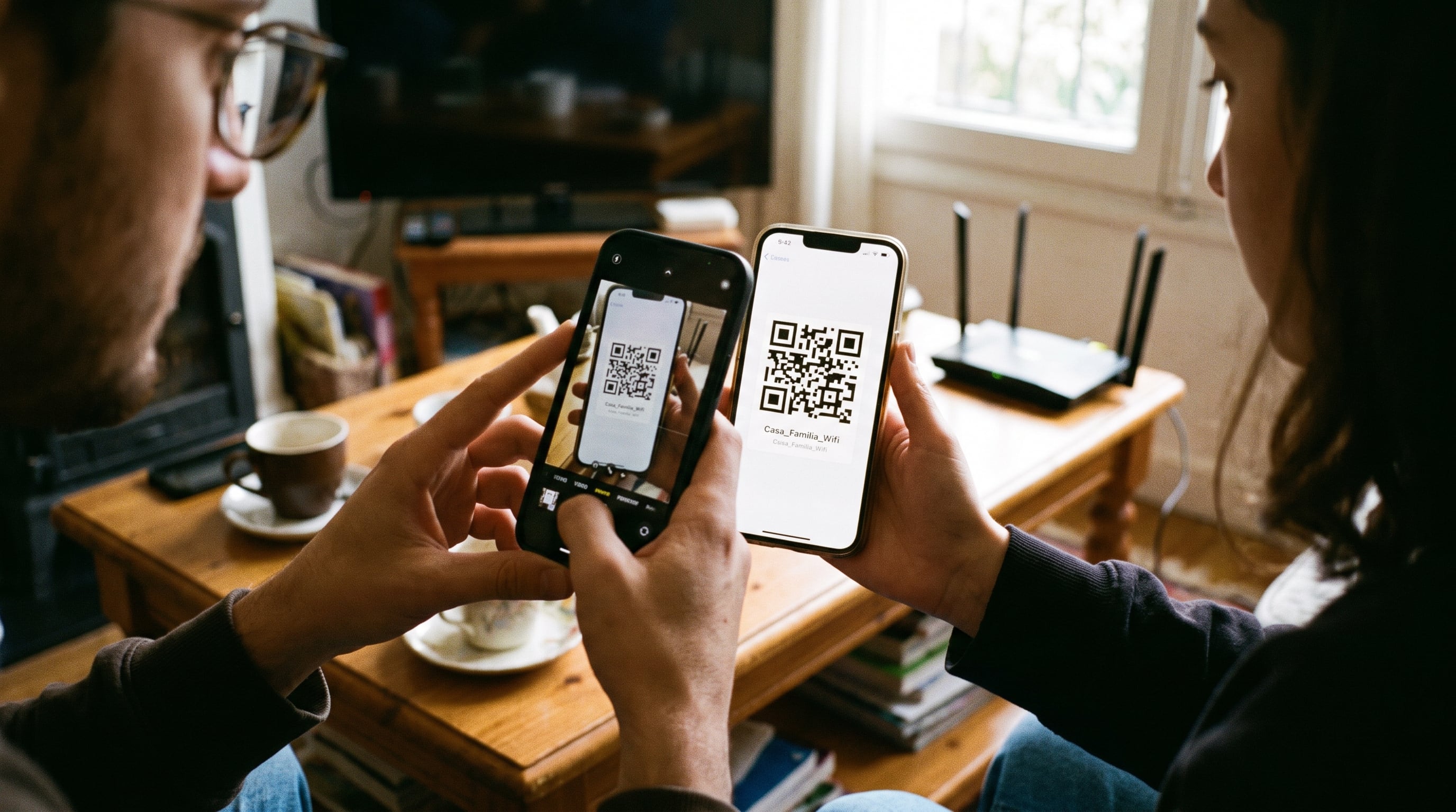 Los usuarios de iPhone y Android pueden conectarse a una red WiFi sin teclear la contraseña mediante el escaneo de un código QR. (Imagen Ilustrativa Infobae)