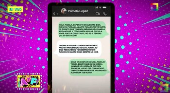 Pamela López se pronuncia por supuesta mudanza de Christian Cueva y Pamela Franco.