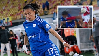Escándalo en la Liga Femenina: la jueza quedó en la mira por sancionar solo con amarilla la fuerte patada de Tahicelis Marcano a Laura Tamayo
