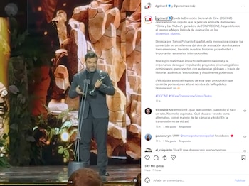 El director Tomás Pichardo Espaillat impulsó el desarrollo de la animación en República Dominicana, con formación internacional y presencia en festivales globales como Annecy y Pictoplasma. (Foto cortesía redes sociales)