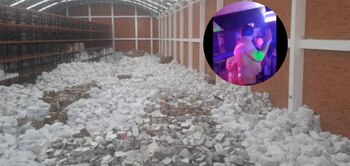 Caos en archivos judiciales. Foto