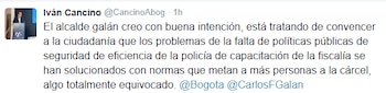 El abogado penalista Iván Cancino