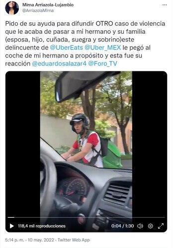 Captura:
TW @ArriazolaMirna