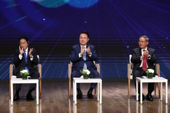 El primer ministro Fumio Kishida,