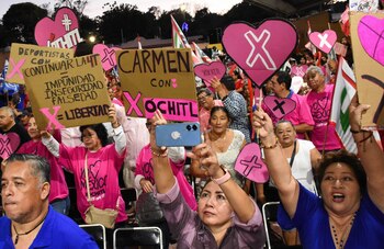 La precandidata se comprometió con