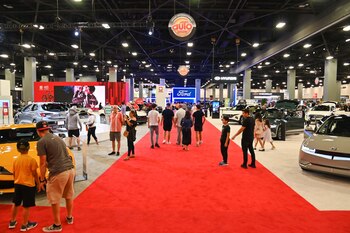 Exhibición de vehículos en Miami