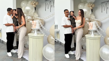 Jesús Barco y Melissa Klug