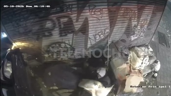 Dormían en la calle en Montevideo y se salvaron por centímetros luego del choque de un chofer alcoholizado