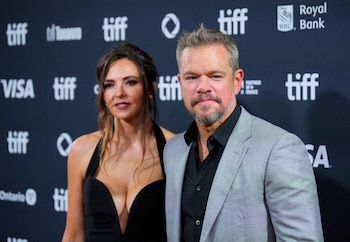 Luciana Barroso y Matt Damon mantienen una relación de más de dos décadas desde que se conocieron en un bar de Miami en 2003 (REUTERS/Mark Blinch)