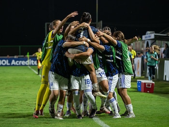 Argentina le ganó por 2-0 a Paraguay en el Sudamericano Sub 17 femenino (@Argentina)