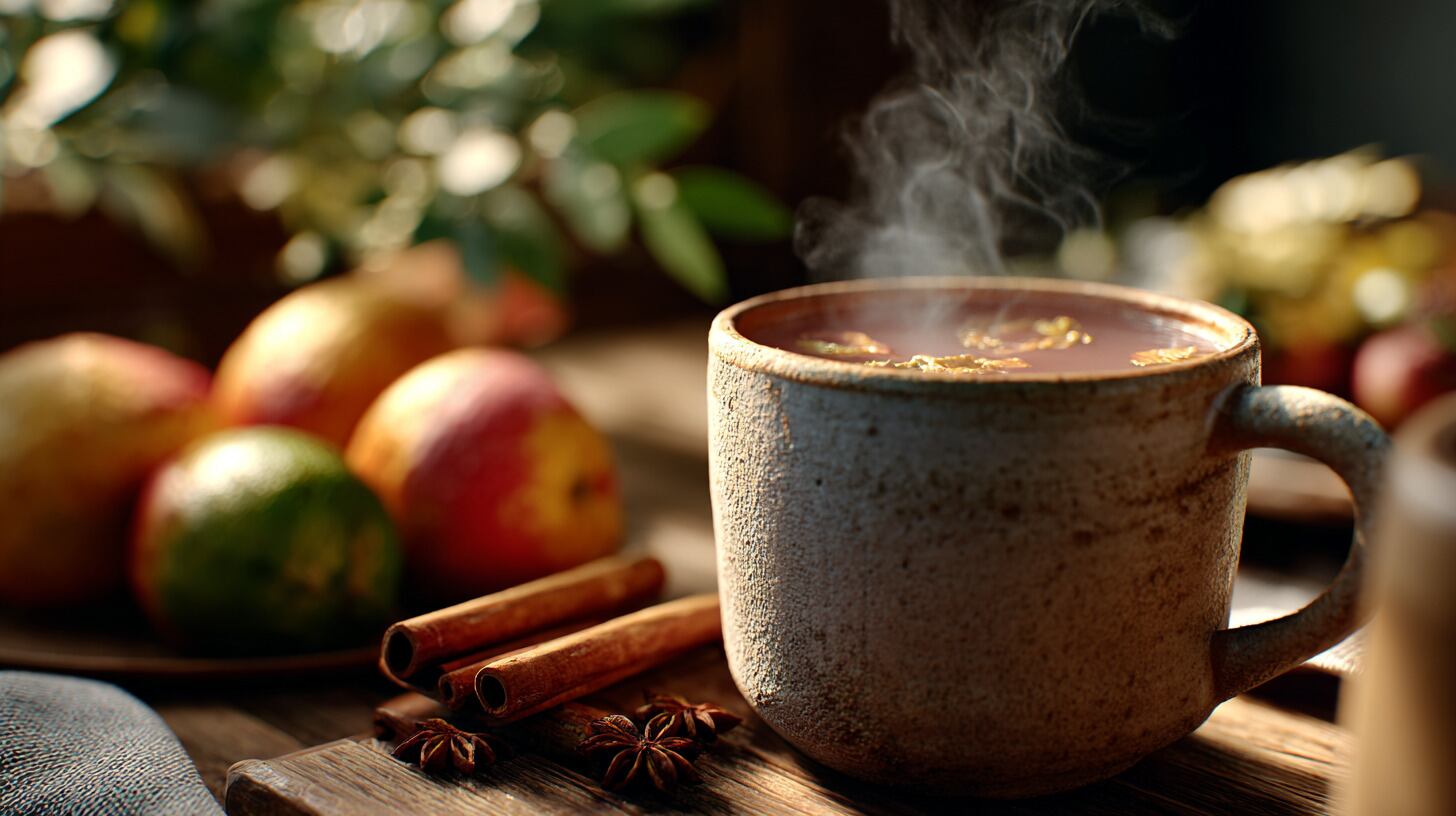 La combinación de guayaba, tejocote y manzana aporta un sabor único y aromático al atole de ponche de frutas. (Imagen Ilustrativa Infobae)