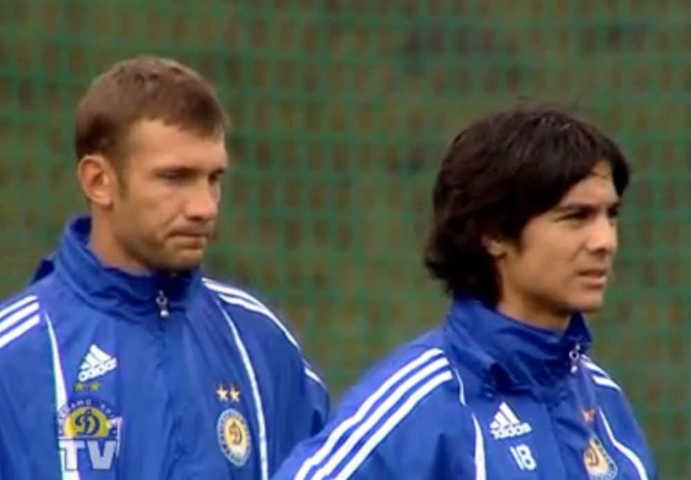 El ucraniano Shevchenko fue su compañero en Dinamo Kiev