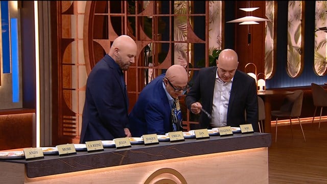 El desafío de la noche en MasterChef Celebrity exigió que el huevo fuera el ingrediente central de todos los platos presentados