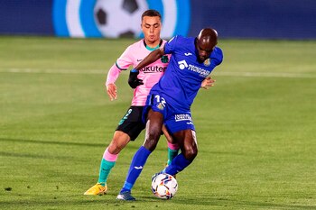 El jugador del Getafe Allan