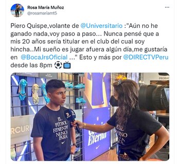 El delantero ha disputado todos los partidos de Universitario en al temporada 2022.
