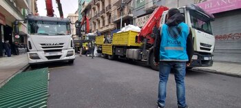 Desalojaron un edificio en Balvanera