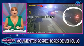 Magaly revela imágenes de vehículo