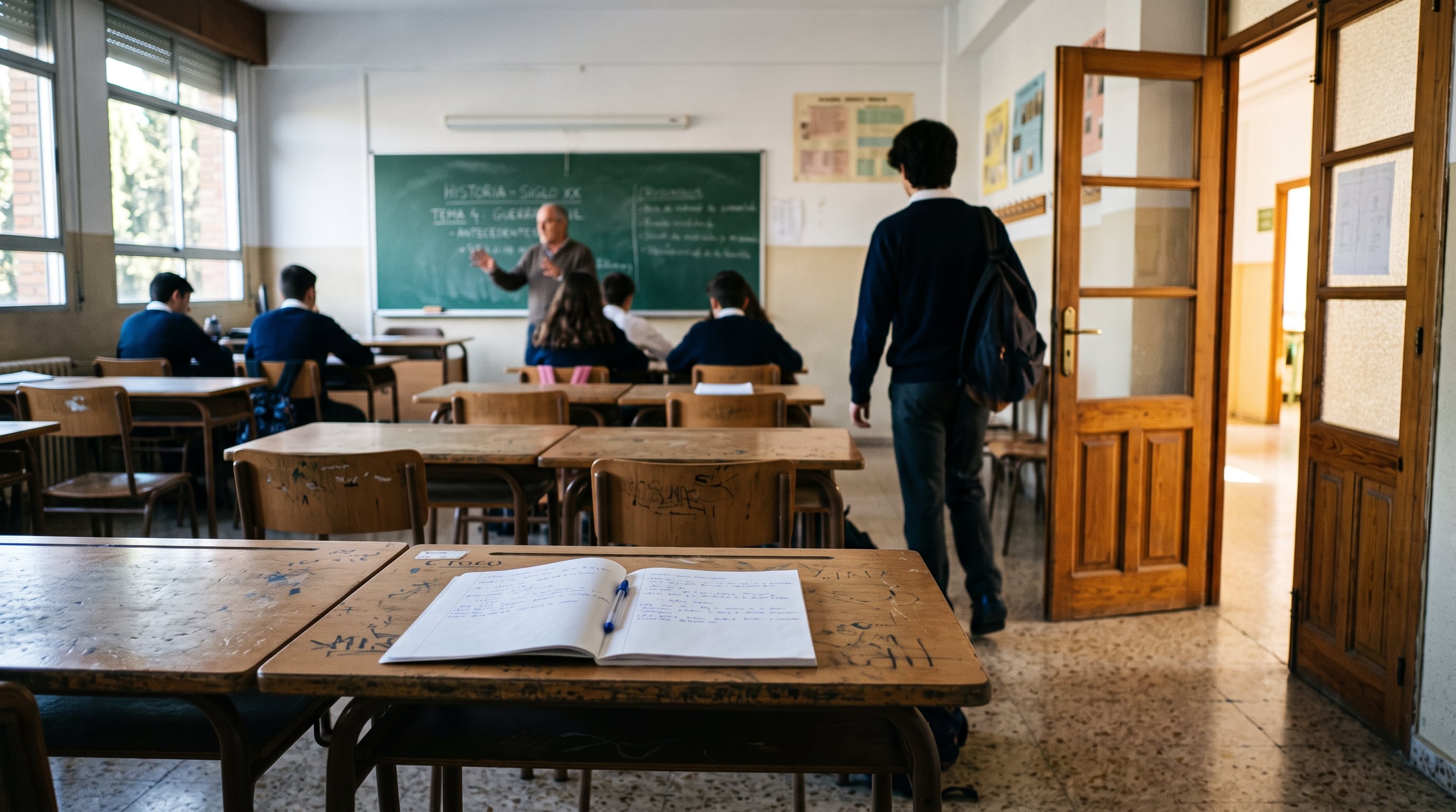 En PISA 2025, el 30,5% de los estudiantes argentinos de 15 años dijo haber llegado tarde a la escuela al menos tres veces en las dos semanas previas a la evaluación. Argentina quedó quinta entre los 91 países relevados. (Imagen Ilustrativa Infobae)
